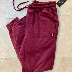 Volcom fleece sweat pants